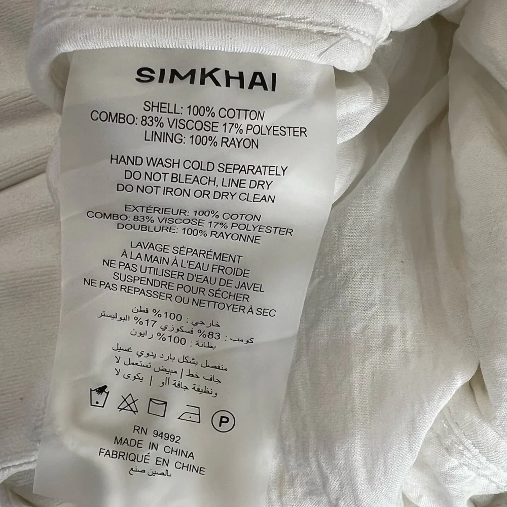 Simkhai Harley Eyelet Shorts